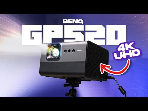 I Replaced My TV with BenQ's GP520 4K Projector - HERE'S WHAT HAPPENED!