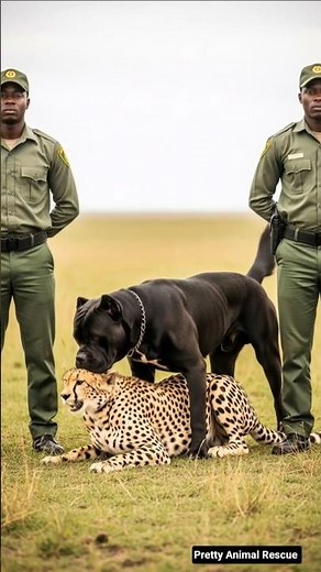 Why This Cheetah Needs a Guard Dog 🐶