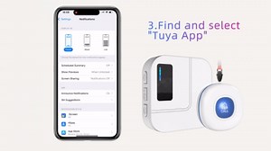 CallToU Wi-Fi Wireless Caregiver Pager Call Button for Elderly at Home , APP Emergency Alert for Seniors, Patients, and The Disabled