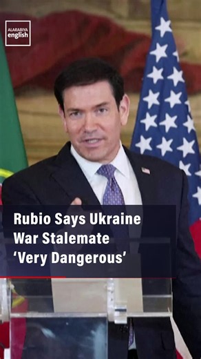Russia and Ukraine are at a stalemate that could see one or both sides escalate to break the impasse, US Secretary of State Marco Rubio says during a visit to Portugal, warning of a “very dangerous” situation.