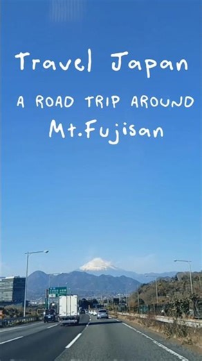 ขับรถเที่ยวชมวิว!ภูเขาไฟฟูจิ Mt.Fujisan#travel japan🏔