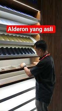 Atap Alderon yang asli/bukan sebutan ada di sini! #tips #renovation #atapupvc #alderon #alduro