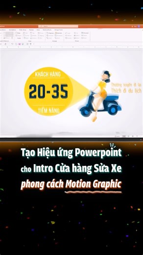 Từ 2010 mà Animation #PowerPoint đã thiết kế được Intro sáng tạo này cho Cửa hàng Sửa Xe 💡 9Slide | 9Slide - Khóa học thiết kế Powerpoint dành cho Thuyết trình và Truyền thông