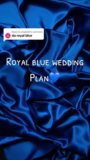 Royal Blue Wedding Inspiration: Plan, Outfits, Beauty & Style