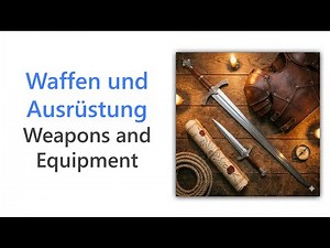 50 German Words for Weapons & Equipment | A2–B1 German Vocabulary | Wortschatz Waffen & Ausrüstung