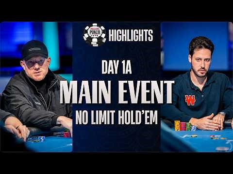 HIGHLIGHTS | $10,000 Main Event | Day 1A