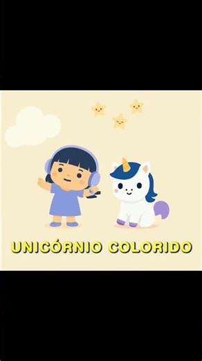 🌟 "Unicórnio Colorido" – Uma Canção Infantil Mágica do Gatinho Mimio 🌟 🎵