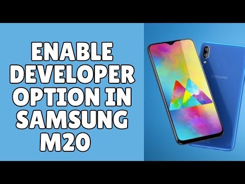 How to Enable Developer Option in Samsung M20 2026?