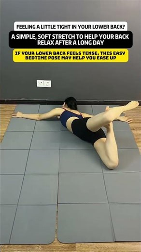 Best Exercises for Easing Lower Back Pain Before Bed!
