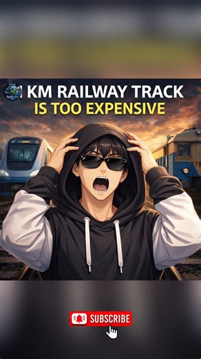 Only 1 KM Railway Track Is Too EXPENSIVE 😱