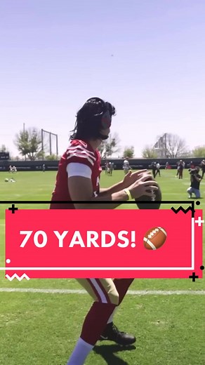 70 yards… #football #nfl #viral #drdisrespect #gameday #fantasyfootball #trending #fyp #foryou #trending #49ers