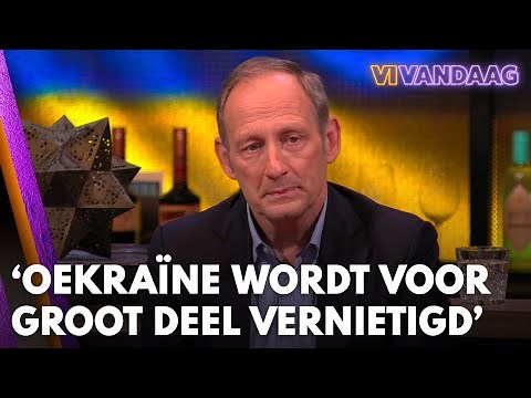 Oud-commandant Mart de Kruif: 'Oekraïne gaat voor een groot deel vernietigd worden' | VI VANDAAG