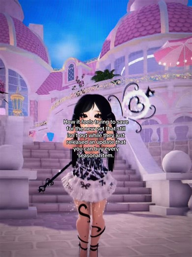 Struggling to Save for New Royale High Set on Roblox