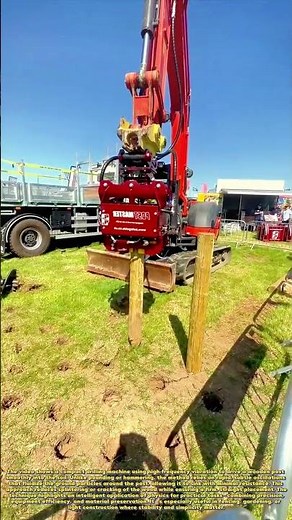 Ground Breaker: How Vibration Powers Modern Wood Post Installation
