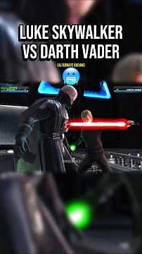 Darth Vader vs Luke Skywalker🥶