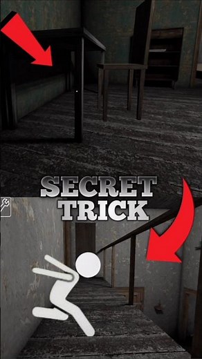 Granny Game table secret tricks #grannygame #trendingshorts #foryourpage #gamingshorts