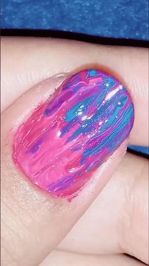 Easy Nail Art at Home | Simple Nail Design for Beginners #shorts #nailart