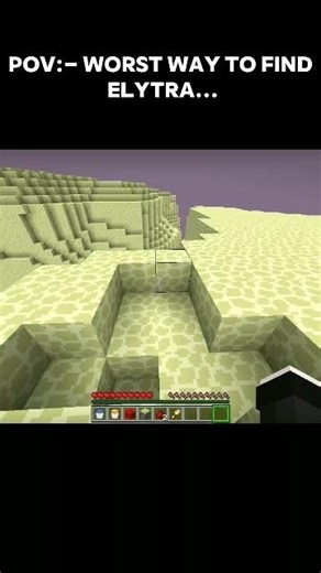 Pov:- The Worst Way To Get Elytra...!! #shorts #spongebob