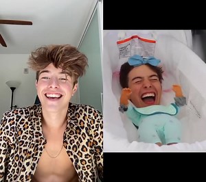 thanks for babysitting me 😌 @brentrivera