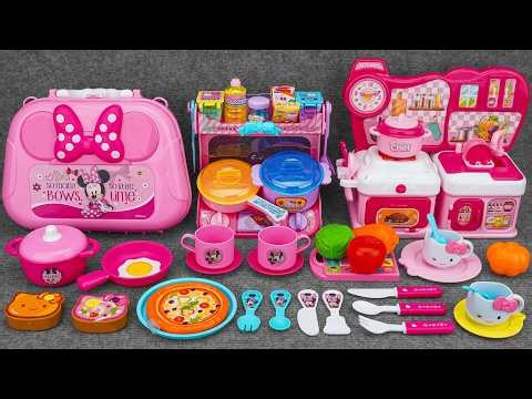 103 Minutes Satisfying with Unboxing Minnie Mouse Kitchen Appliance Playset | Review Toys ASMR