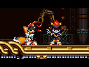Shadow Mania Revamped | Sonic Mania PLUS Mods ❄ Gameplay