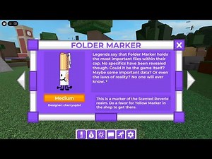 How to get FOLDER MARKER in FIND THE MARKERS [UPDATE] ROBLOX!