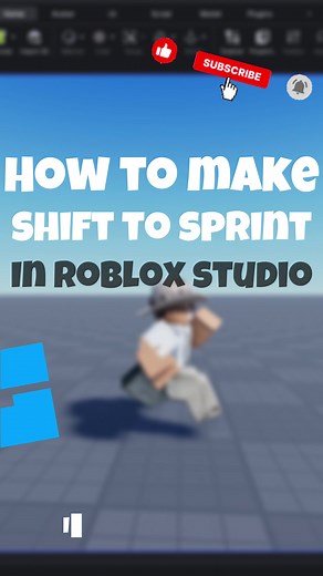 Cómo hacer Shift to Sprint en Roblox Studio
