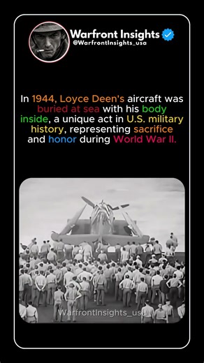 Burial at Sea: The Only Aerial Grave in U.S. Military History