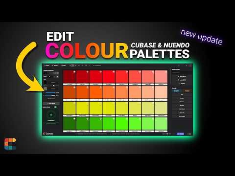 Cubendo Colour Palette Editor Update – New Features