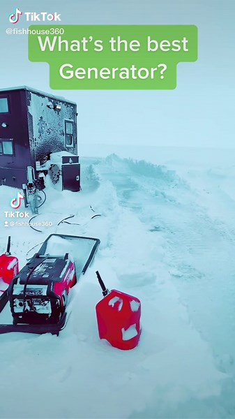 Best Generator for Fish House in Extreme Weather - Predator 3500 Review