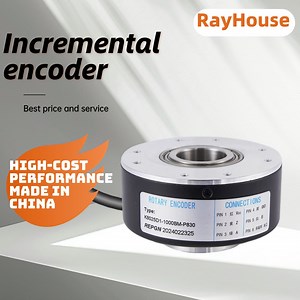 [Hot Item] Incremental Rotary Motor Encoder for Blind Hole Solid Shaft Hollow Shaft Applications Textile Machine Replace Autonics