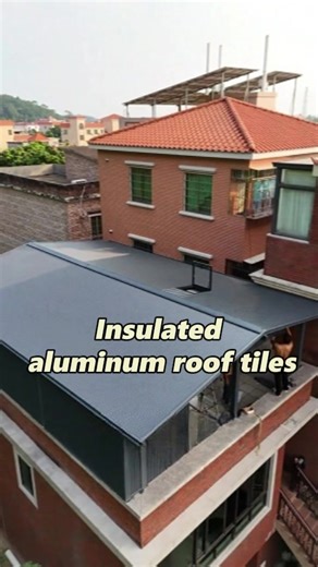 Benefits of Insulated Aluminum Roof Tiles for Outdoor Spaces