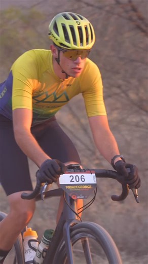 The #PrinceGeorge100Miler started with a 20km climb from the Northern side of the Swartberg Mountain, the highest mountain range in the Western Cape with a peak elevation of nearly 3000m. Every rider who conquered this iconic climb is a true champion! | Prince_George 100 Miler