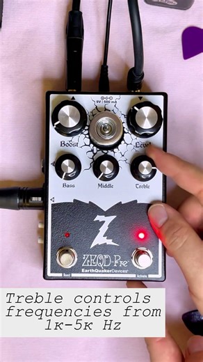 ZEQD Pre Tube Preamp by Earthquaker Devicer and Dr.Z!
