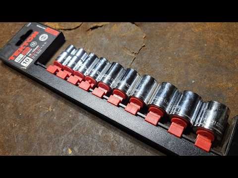 Tekton 1st Generation CR-V 12-Point 3/8" Metric Socket Set Review