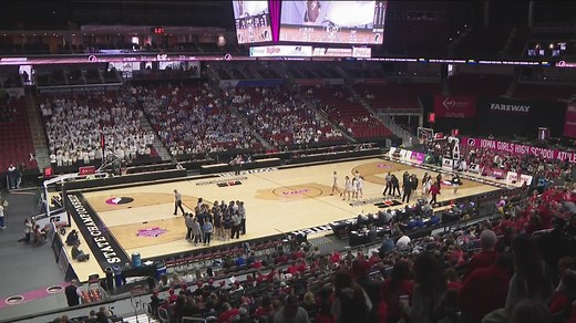 Iowa girls state basketball tournament tips off Monday morning