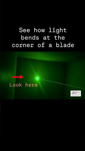 Diffraction of light #light #lightwave #diffraction #experiment #science