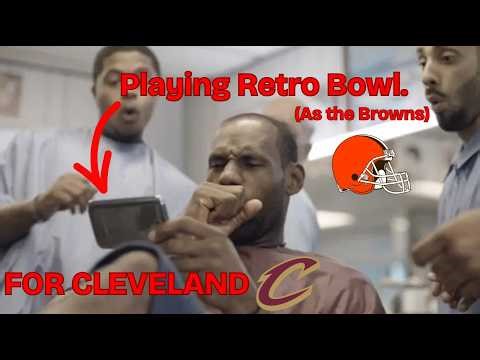 Hiring Lebron James to Coach the Browns (Retro Bowl Gameplay)