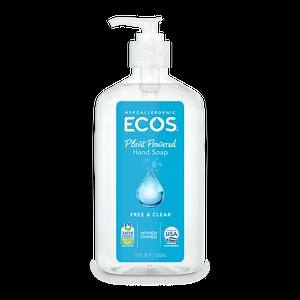 Hypoallergenic Hand Soap Free & Clear For Unscented Hand Washing - ECOS®