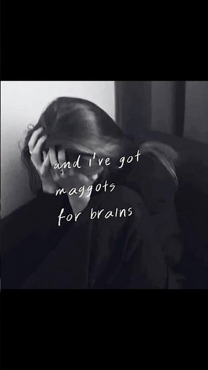 maggots for brains - visualizer #lyrics #oliviarodrigo #lyricvideo