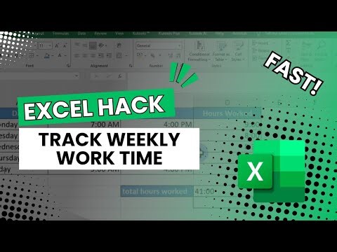 👍 TUTORIAL: How to Calculate Total Hours and Minutes Worked in a Week in Excel | Troubleshooting