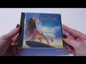 Unboxing: The Lion King Original Motion Picture Soundtrack CD (1994)