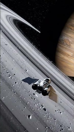 Through Saturn’s Rings | 4K Cinematic Space Journey | IMAX Ultra Realism #nasashorts #space