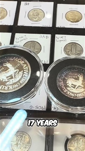 Cool Krugerrand Coins & Fractional Silver Sizes You NEED to See! #shorts