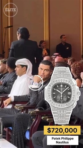 🏆 Cristiano Ronaldo Wins Best Middle East Player 2025 | Patek Nautilus Flex