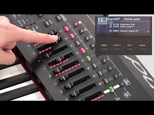 “Using the Sliders” Roland RD-2000 #06