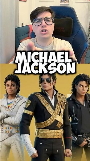MICHAEL JACKSON X FORTNITE NUOVA SKIN?! #fortnite #michaeljackson #gaming #skin #king #pop #icon
