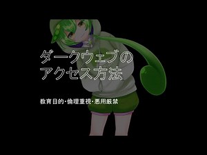 ダークウェブへのアクセス方法（悪用厳禁）