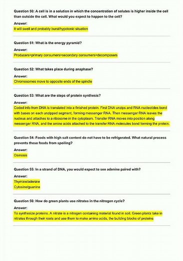 Hesi A2 Biology Practice Questions Exam Questions video