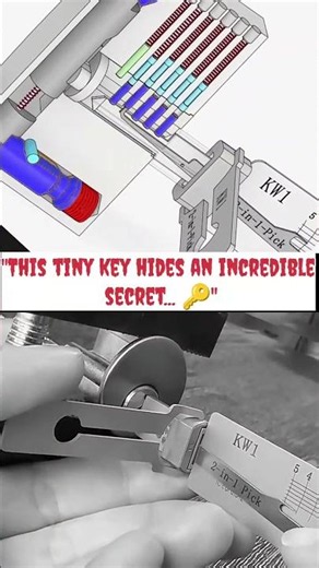 Inside a Universal Key! 🔑 The Lock Mechanism Explained